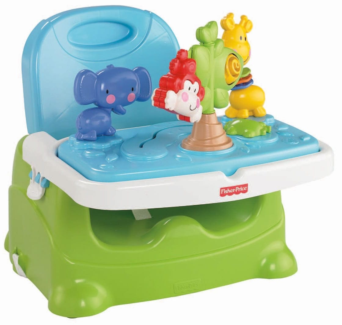 Fisher-Price Discover 'n Grow Busy Baby Portable Booster Chair - W9432