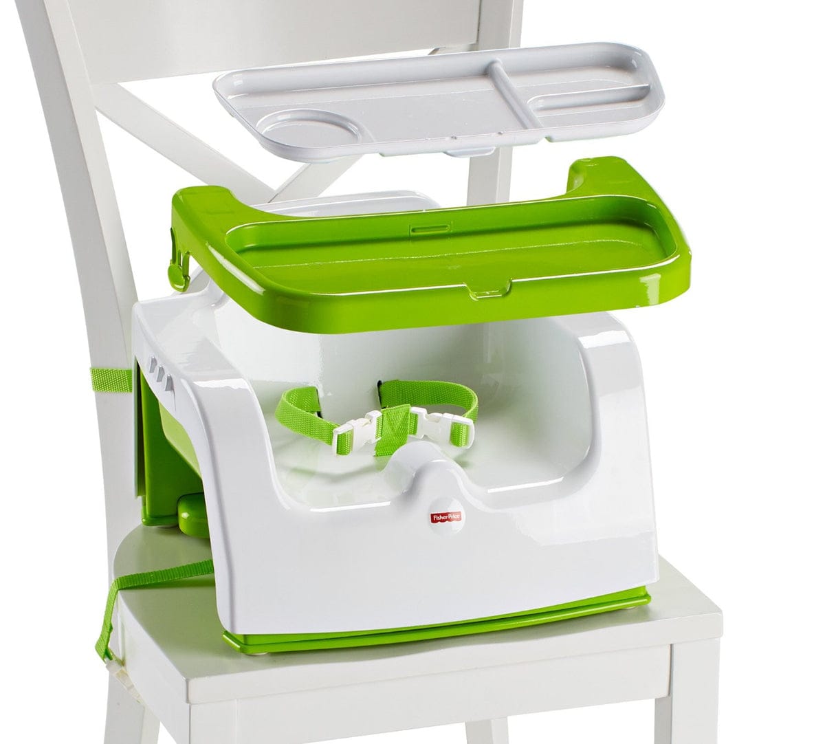 Fisher-Price Grow-with-Me Portable Booster Chair - Green