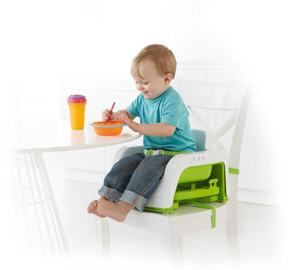Fisher-Price Grow-with-Me Portable Booster Chair - Green