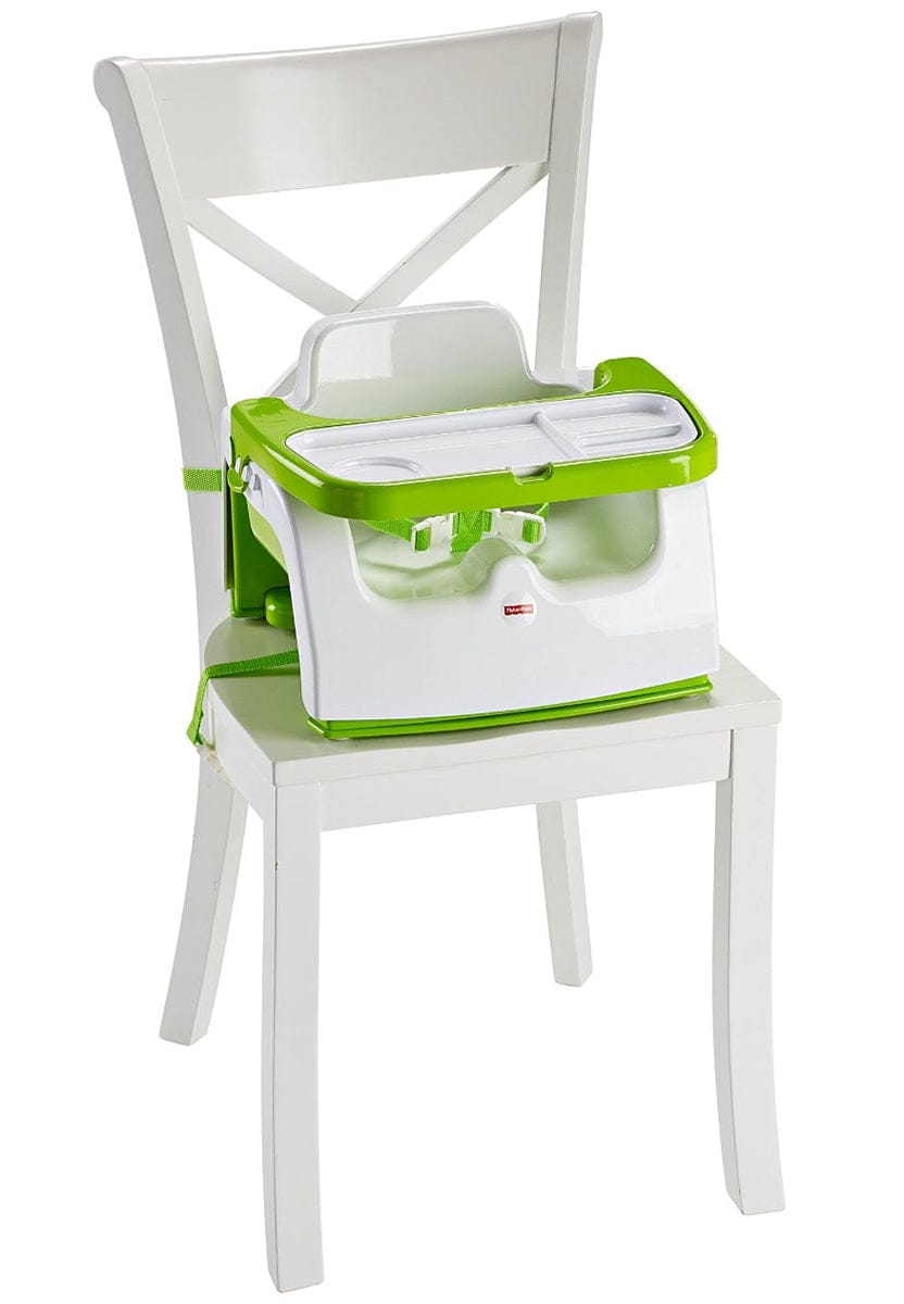 Fisher-Price Grow-with-Me Portable Booster Chair - Green