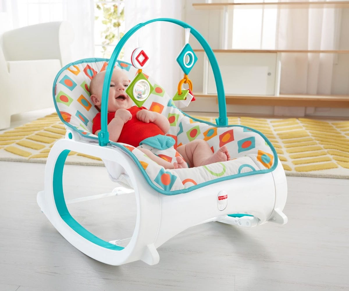 Fisher-Price Infant-to-Toddler Rocker - Geo Diamonds