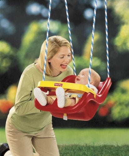 Fisher-Price Infant To Toddler Swing in Red - 75986