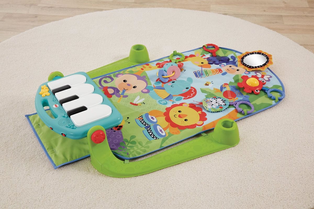 Fisher-Price Kick & Play Piano Gym - Blue - BMH49