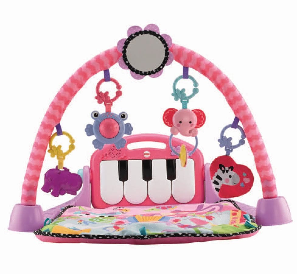 Fisher-Price Kick & Play Piano Gym - Pink - BMH48