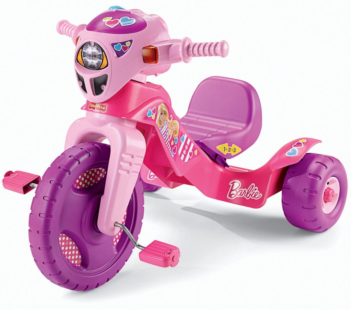 Fisher-Price Lights & Sounds Trike - Barbie - X6020