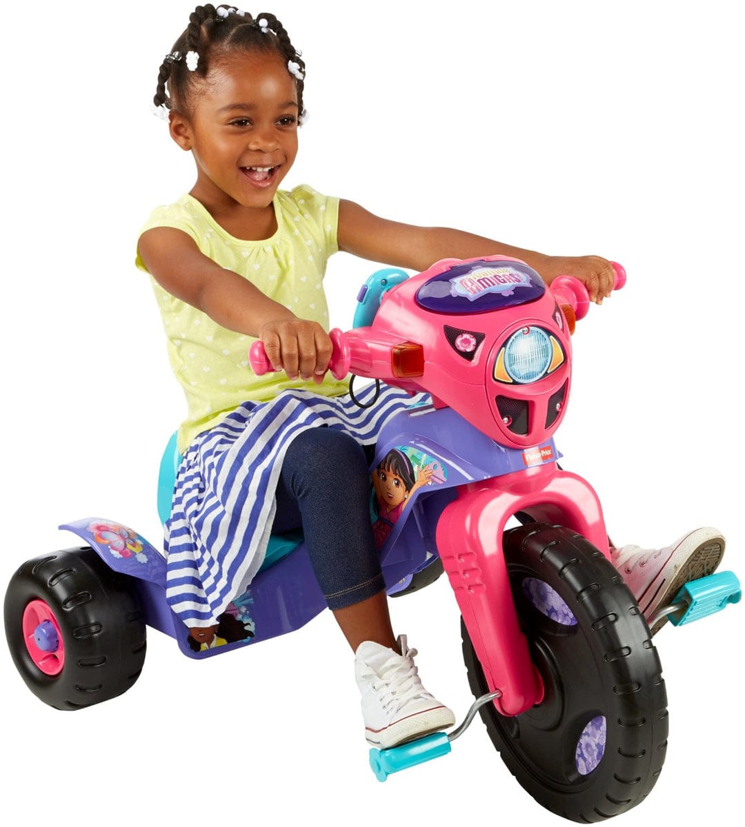 Fisher-Price Lights & Sounds Trike - Dora - CDD44