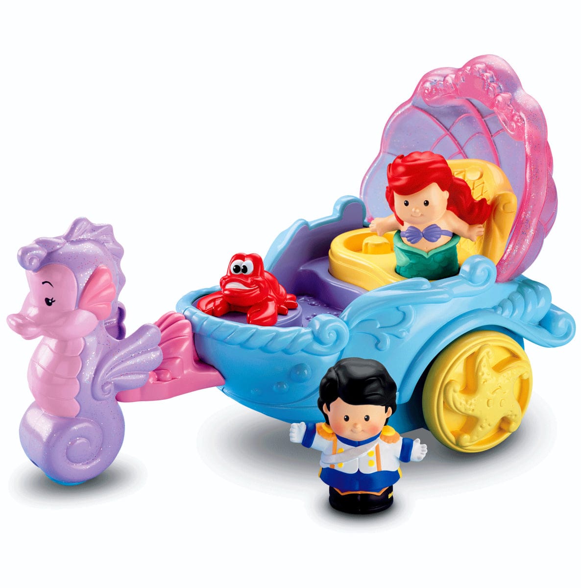 Fisher-Price Little People Disney Ariels Coach - X7834