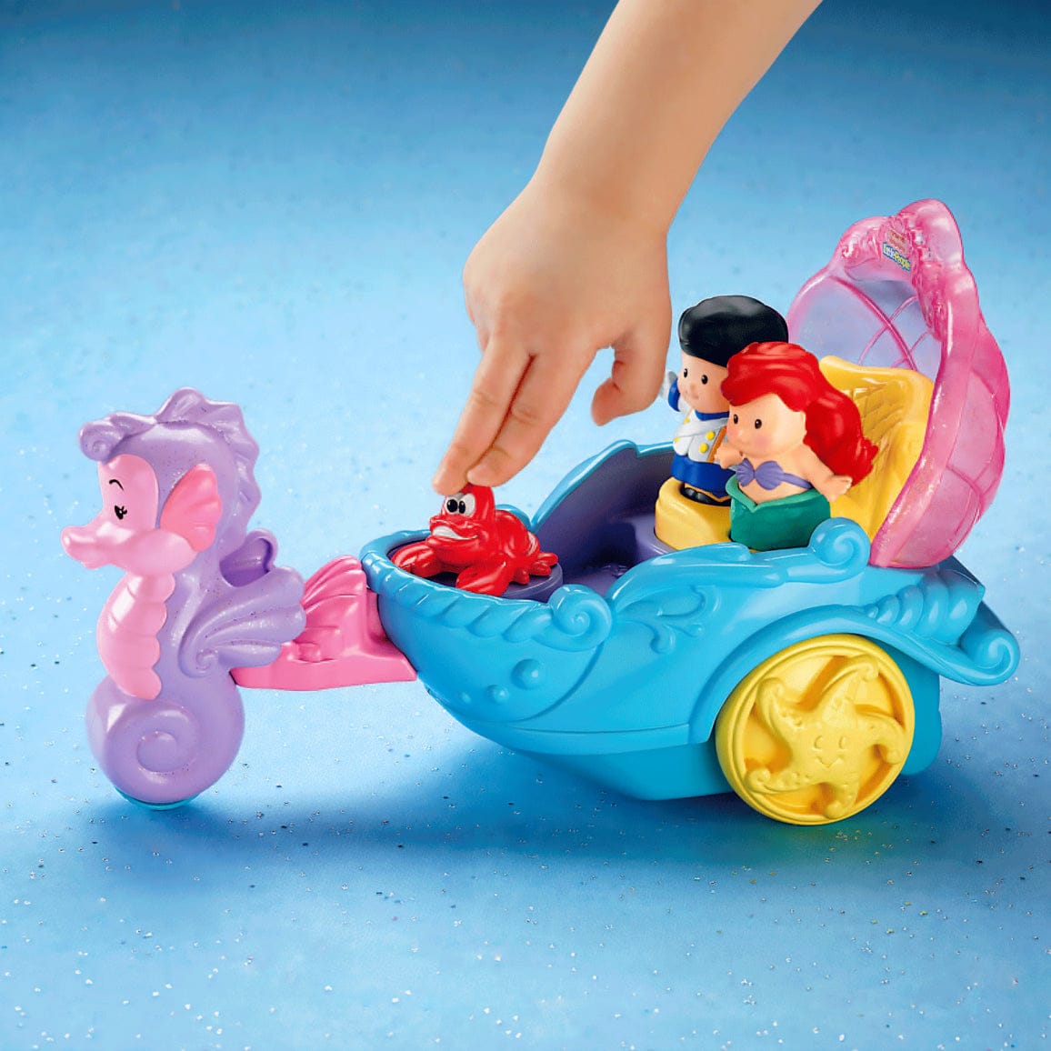 Fisher-Price Little People Disney Ariels Coach - X7834
