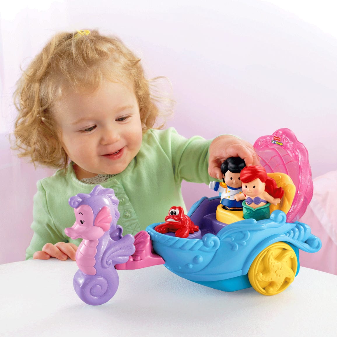 Fisher-Price Little People Disney Ariels Coach - X7834
