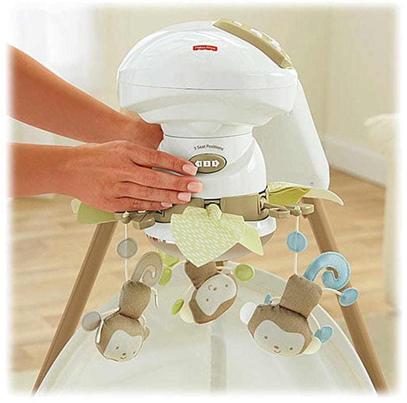Fisher-Price My Little SnugaMonkey Special Edition Cradle n Swing - BGB37