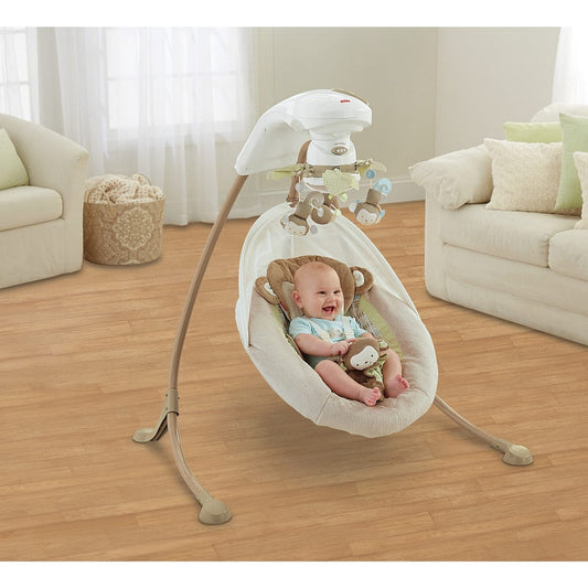 Fisher-Price My Little SnugaMonkey Special Edition Cradle n Swing - BGB37