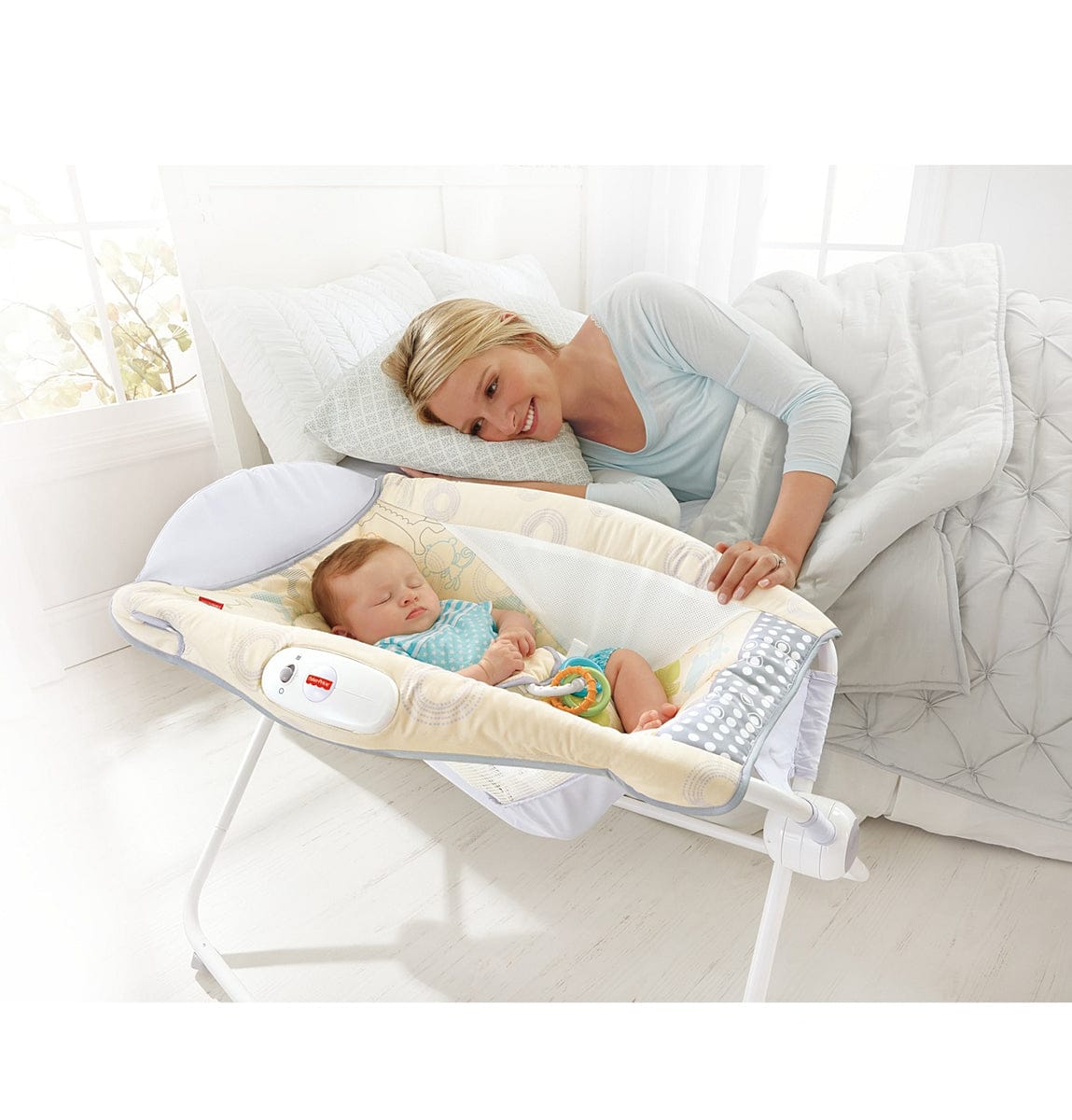 Fisher-Price Newborn Rock ?n Play Sleeper - Animal Menagerie - CKF17