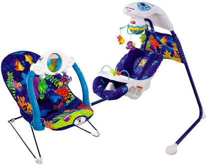 Fisher-Price Ocean Wonders Swing & Bouncer Bundle - R9951-T0622