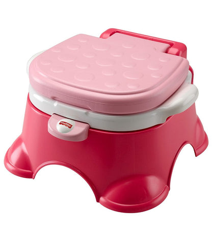 Fisher-Price Pink Princess Stepstool Potty - CFG86