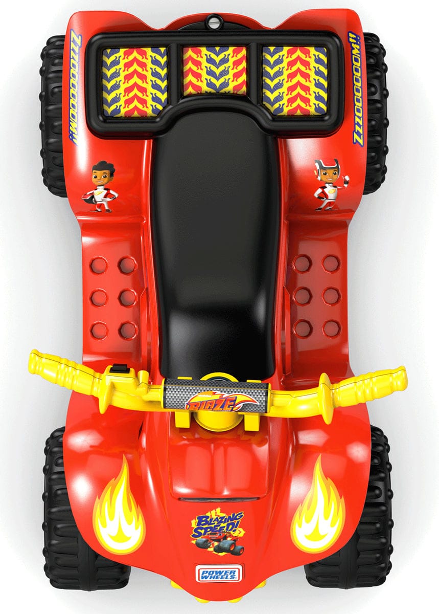 Fisher-Price Power Wheels Lil? Quad - Nickelodeon Blaze and The Monster Machines - DTB78