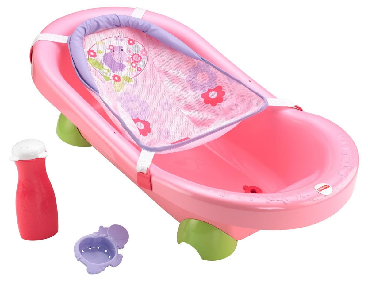 Fisher-Price Pretty in Pink Hippo Tub - BMG08