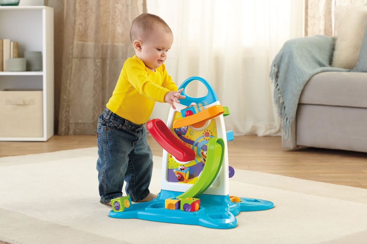 Fisher-Price Roller Blocks Play Wall - BFH57