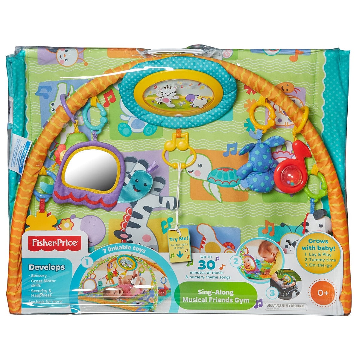 Fisher-Price Sing-Along Musical Friends Gym - BGT89