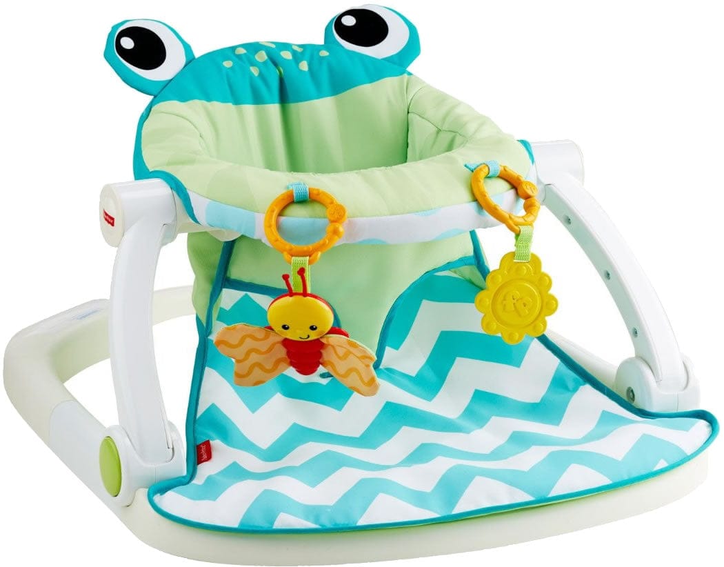 Fisher-Price Sit-Me-Up Floor Seat - Citrus Frog - CMH49