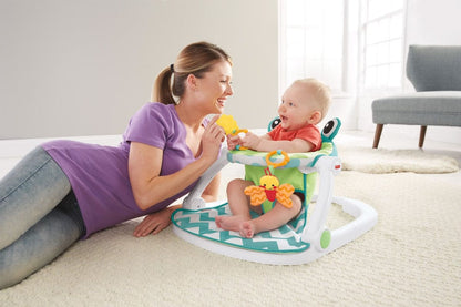 Fisher-Price Sit-Me-Up Floor Seat - Citrus Frog - CMH49