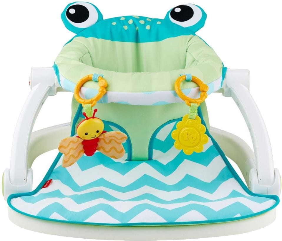 Fisher-Price Sit-Me-Up Floor Seat - Citrus Frog - CMH49