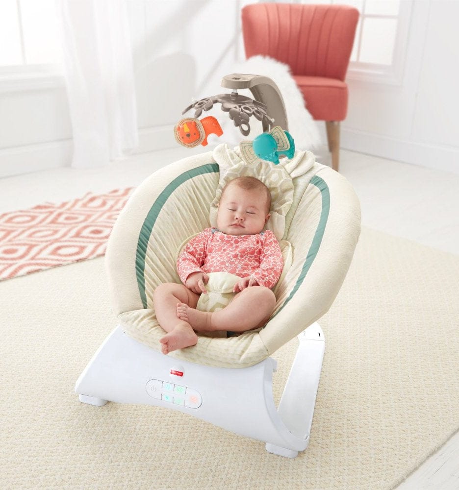 Fisher-Price Soothin Savanna Deluxe Bouncer - CLH37