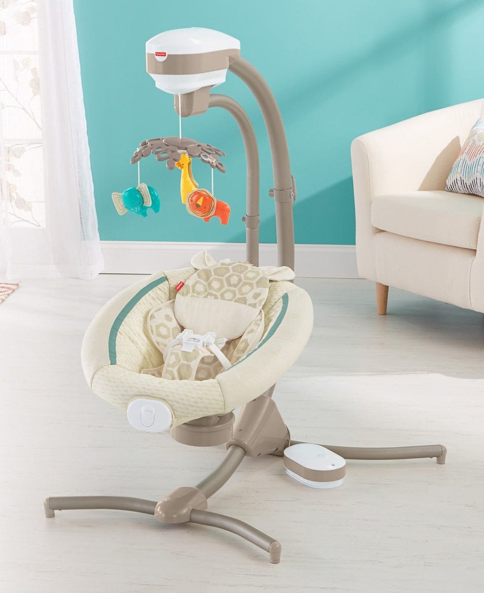 Fisher-Price Soothing Savanna Cradle 'n Swing - CHM84