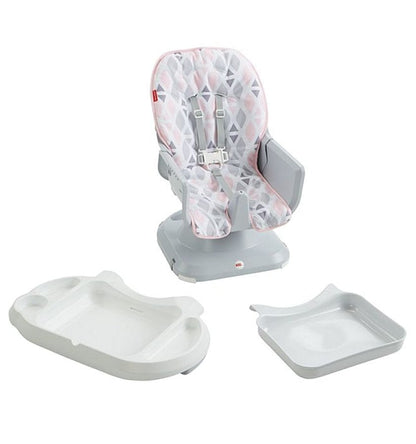 Fisher-Price SpaceSaver High Chair - Diamond Blush