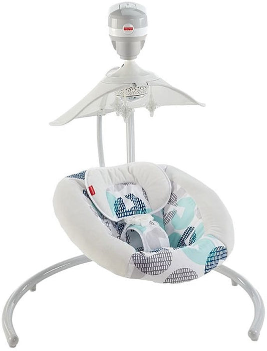 Fisher-Price Starlight Revolve Swing with Smart Connect - Circles - FPM64