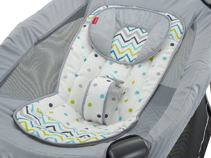 Fisher-Price Ultra-Lite Day & Night Play Yard - Chevron Fusion - CBV60