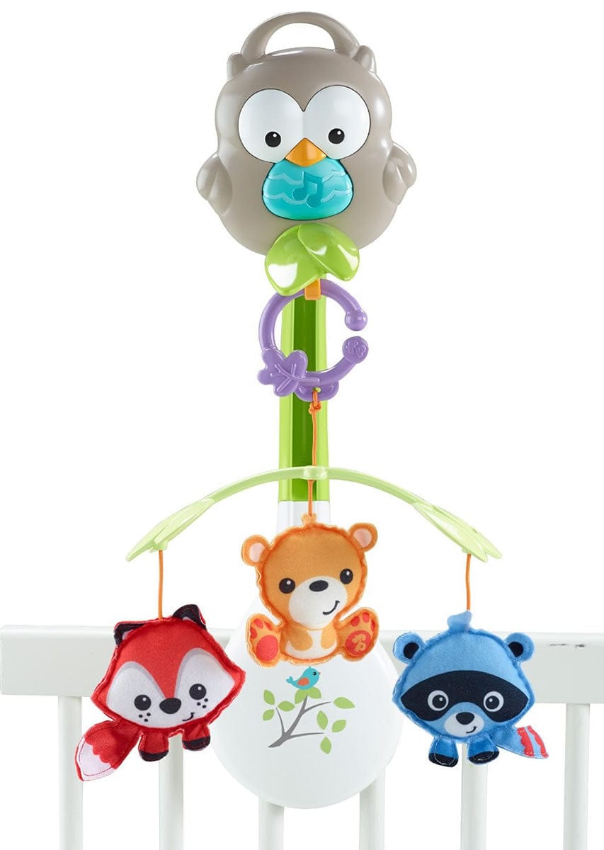 Fisher-Price Woodland Friends 3-in-1 Musical Mobile - CDM84