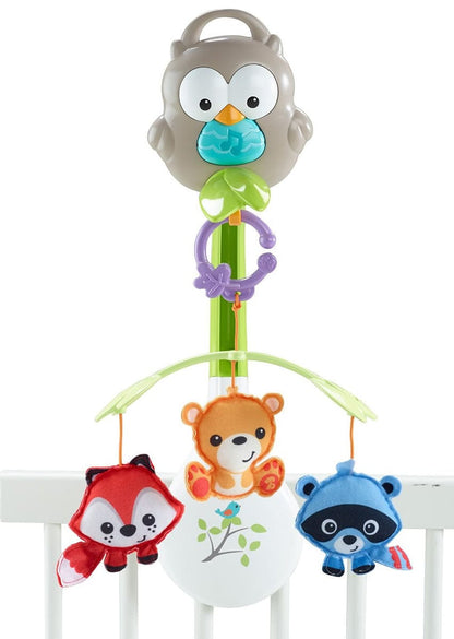 Fisher-Price Woodland Friends 3-in-1 Musical Mobile - CDM84