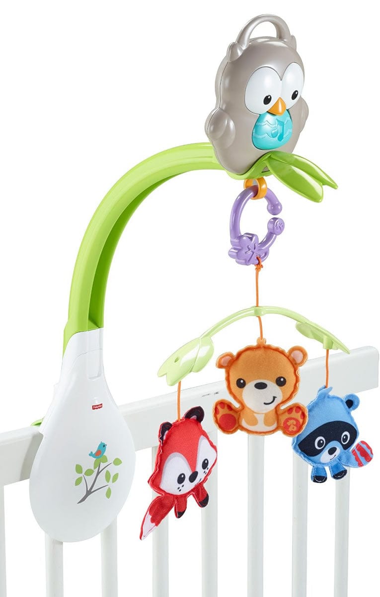 Fisher-Price Woodland Friends 3-in-1 Musical Mobile - CDM84