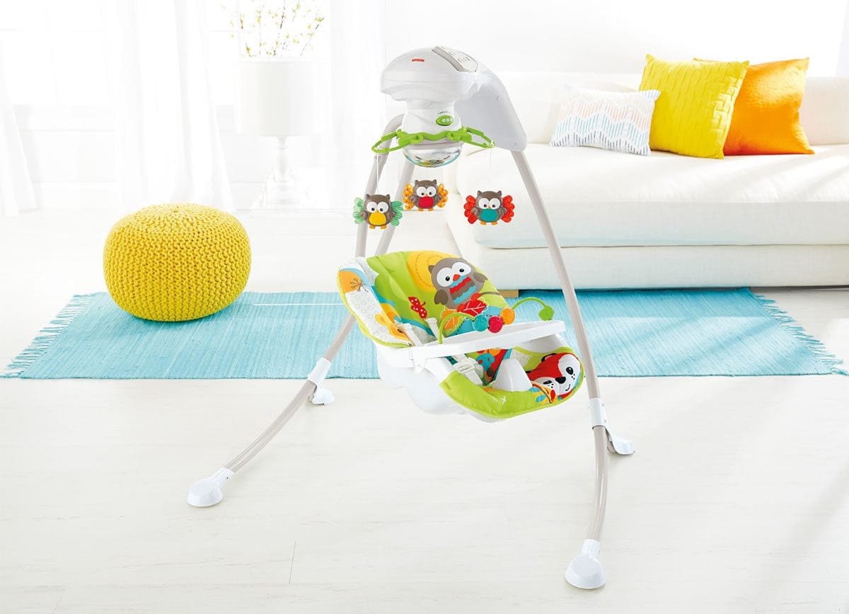 Fisher-Price Woodland Friends Cradle 'n Swing - D - CHM85