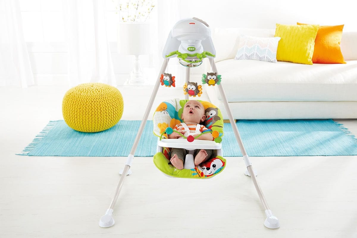 Fisher-Price Woodland Friends Cradle 'n Swing - D - CHM85