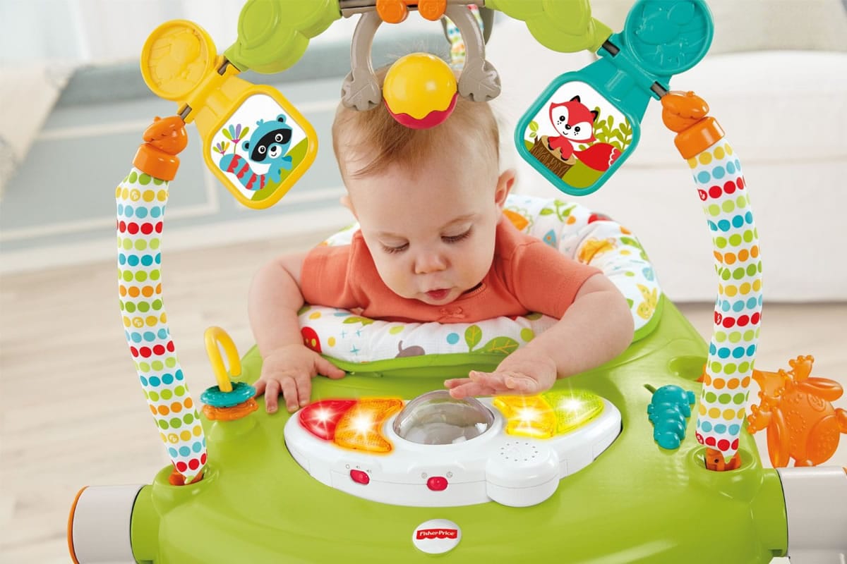Fisher-Price Woodland Friends Space Saver Jumperoo