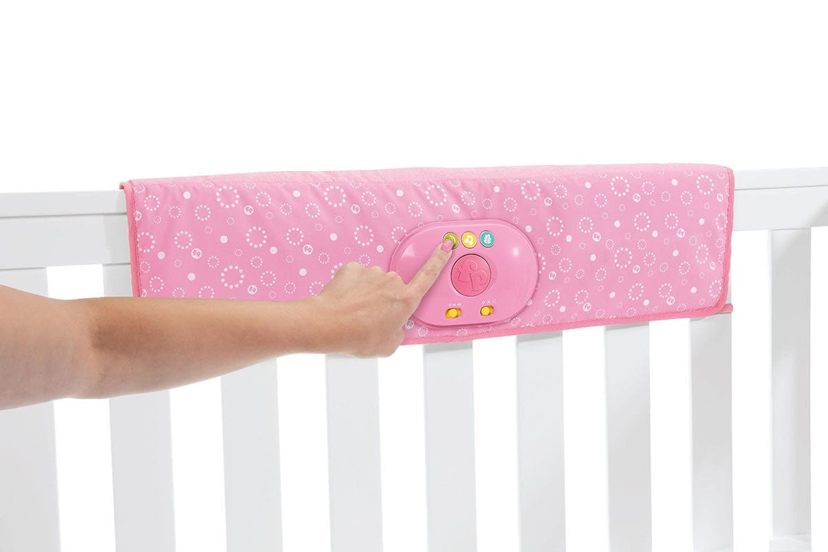 Fisher-Price Woodland Friends Twinkling Lights Crib Rail Baby Soother - Pink - CHG15