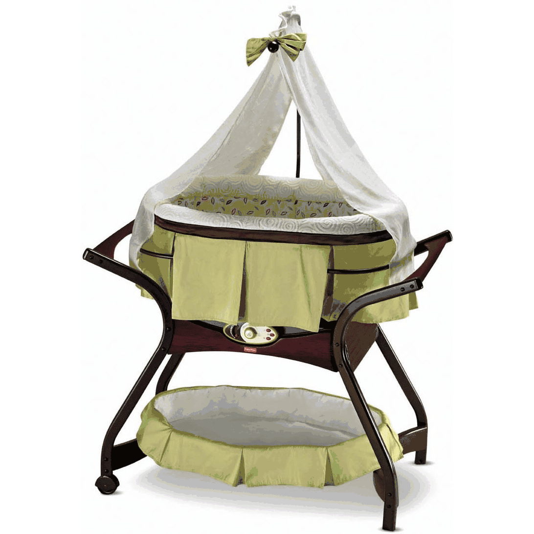 Fisher-Price Zen Collection Gliding Bassinet - L7836