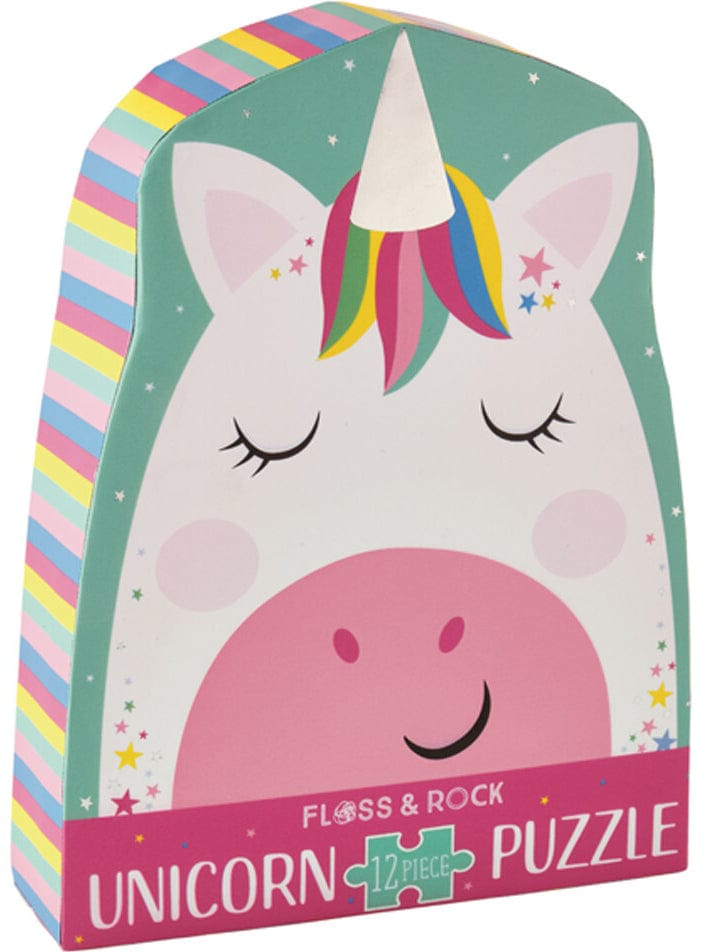Floss & Rock 12pc Puzzle - Rainbow Unicorn - 40P3597