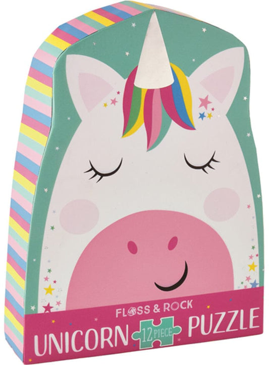 Floss & Rock 12pc Puzzle - Rainbow Unicorn - 40P3597