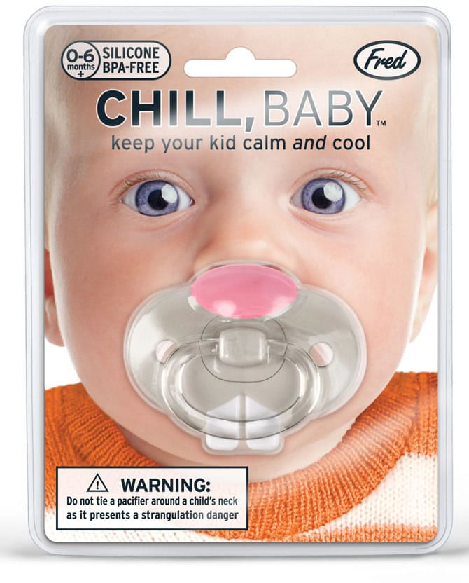 Fred & Friends Bunny Pacifier - CPBUN