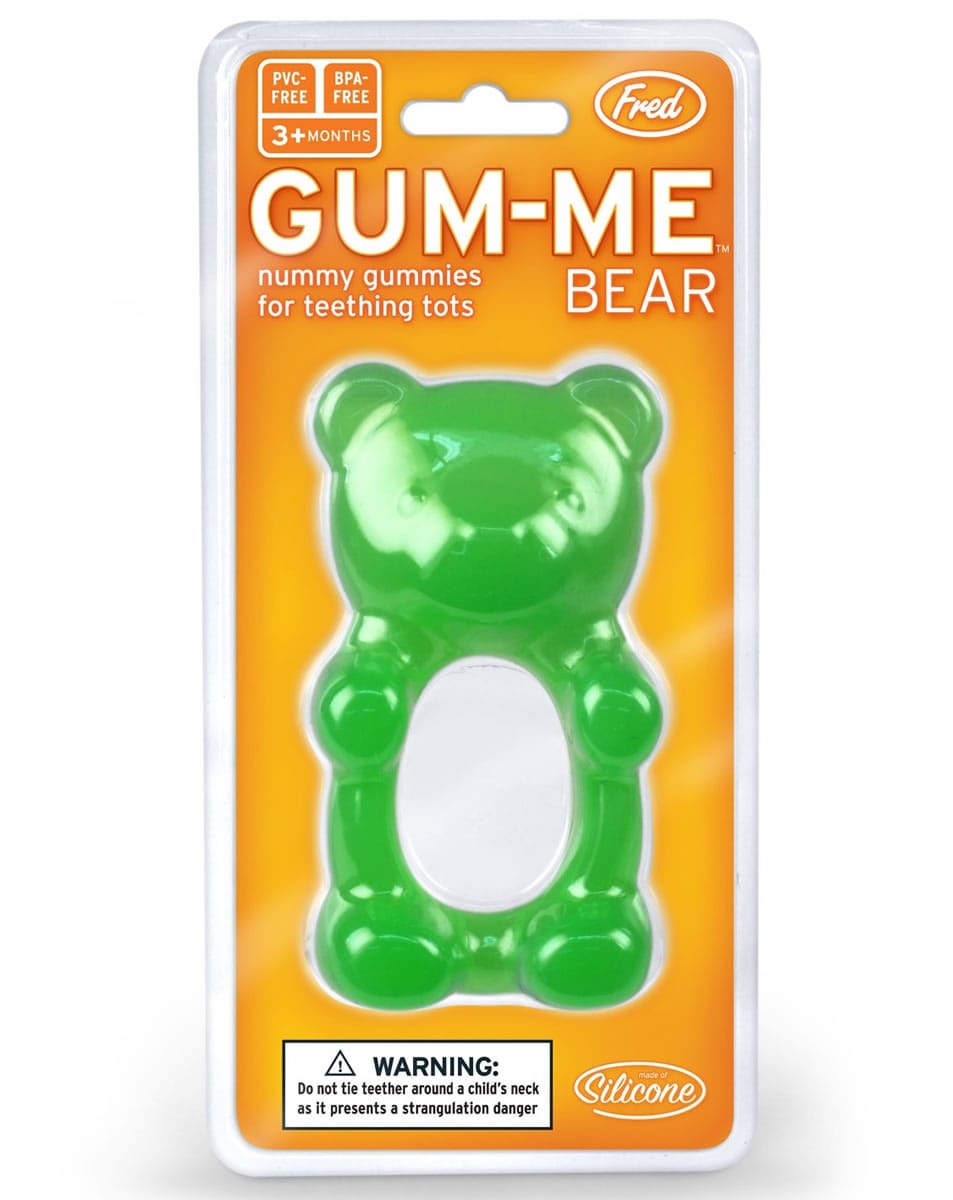 Fred & Friends Gum-Me Bear Teether - GMBEAR
