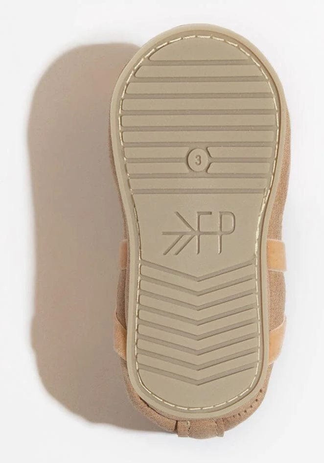 Freshly Picked Ballet Slipper Mini Sole V2, Size 4 - Weathered Brown - M2BSWTRBRW04