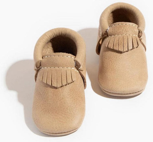 Freshly Picked City Moccasins Mini Sole V2, Size 3 - Weathered Brown - M2CMWTHRBR03