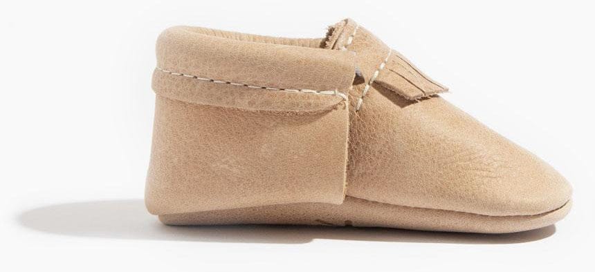 Freshly Picked City Moccasins, Size 1 - Weathered Brown - SSCMWTHRBR01