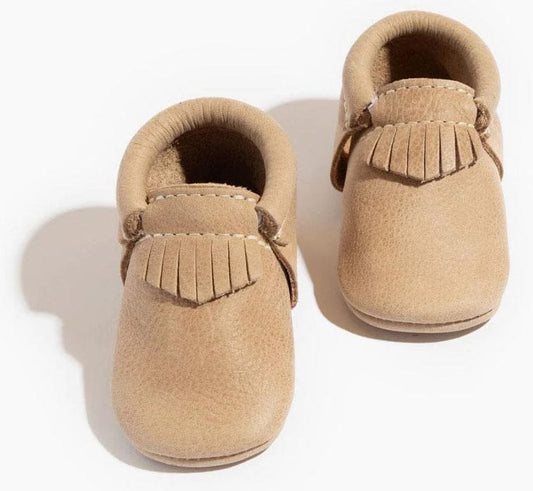 Freshly Picked City Moccasins, Size 2 - Weathered Brown - SSCMWTHRBR02