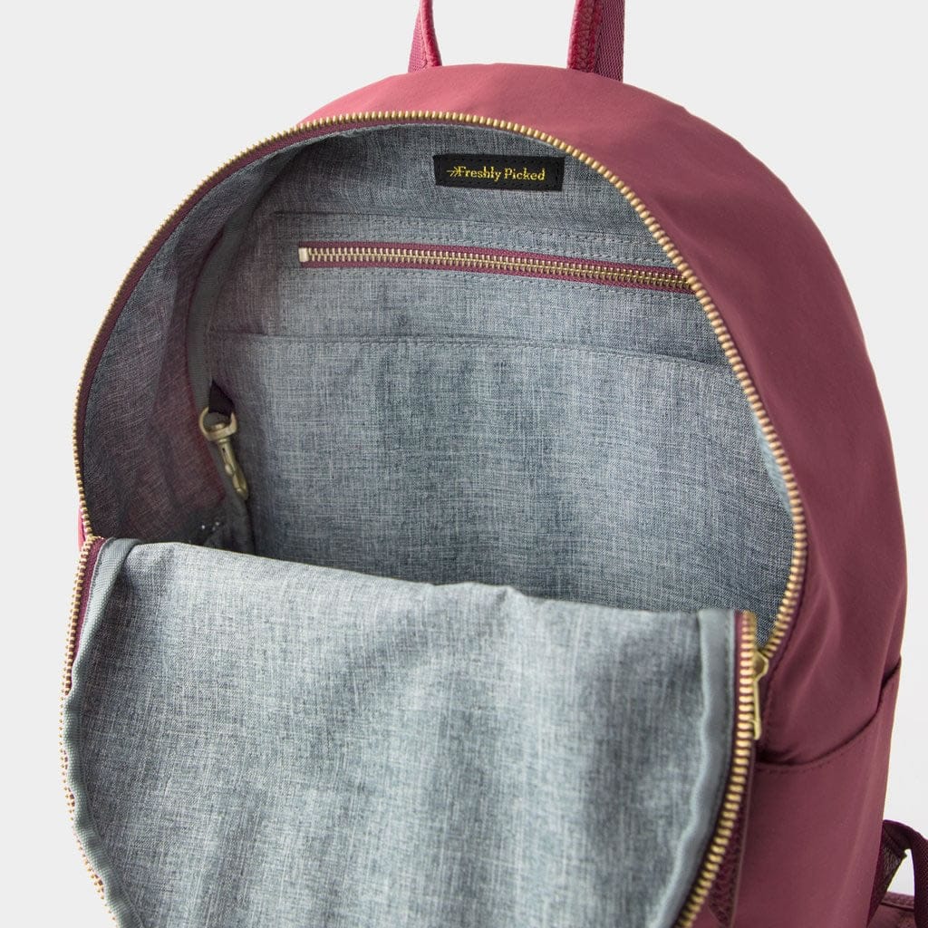 Freshly Picked City Pack Backpack Diaper Bag  - Berry - WCPBER