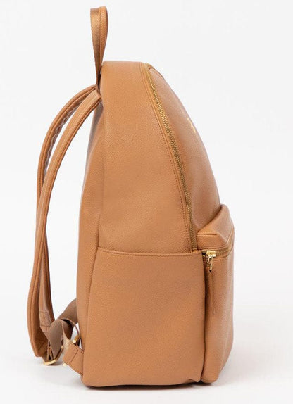 Freshly Picked Classic City Pack II Backpack Diaper Bag - Butterscotch - DBCIBTRSCH