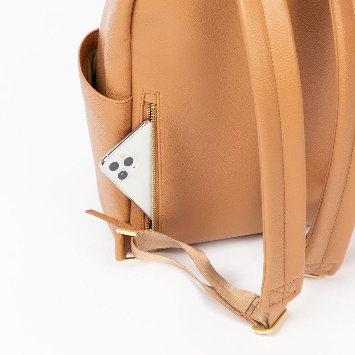 Freshly Picked Classic City Pack II Backpack Diaper Bag - Butterscotch - DBCIBTRSCH
