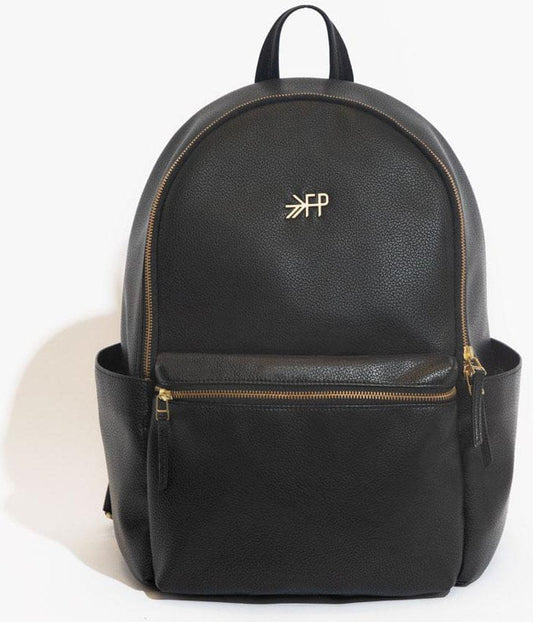 Freshly Picked Classic City Pack II Backpack Diaper Bag - Ebony - DBCIEBONYY